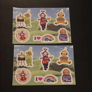 Teletubbies x Cakeworthy Sticker Set (2 Sheets)